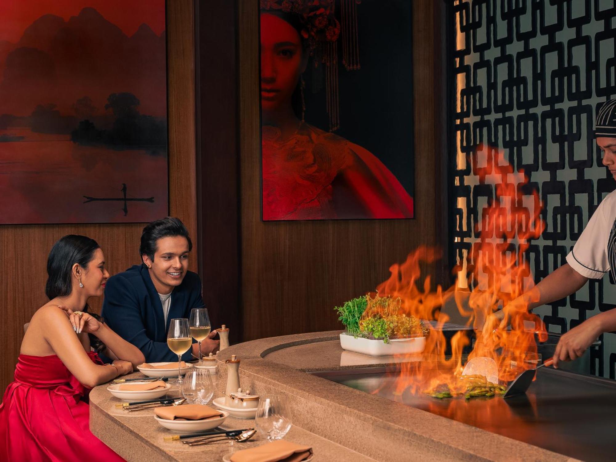 Hyatt פונה מראה חיצוני תמונה A Teppanyaki restaurant in India
