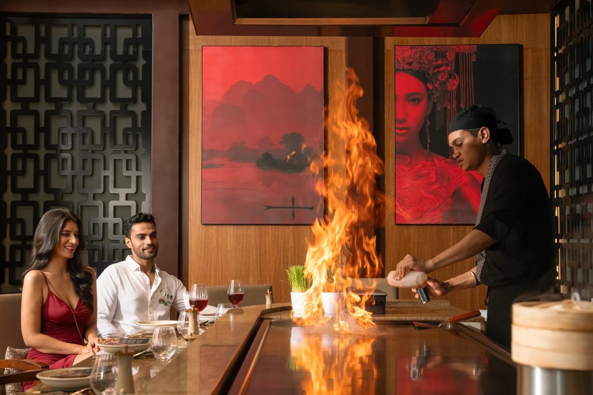 Hyatt פונה מראה חיצוני תמונה A Teppanyaki restaurant in India